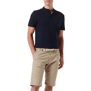 TOM TAILOR Uomini Chino bermuda shorts met riem 1033164, 11018 - Chinchilla, 28