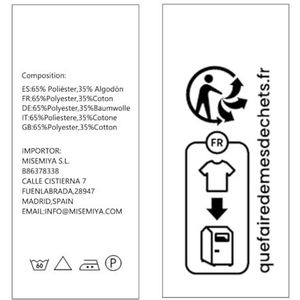 MISEMIYA - Verpakking van 10 stuks - reinigingsschort, laboratoriumuniform, kliniek, medische reiniging 10-3301, grijs 68, L