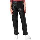 JJXX - Grace - Leren Broek - Zwart - 5-Pocket