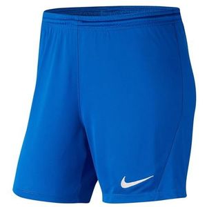 Nike Dames Shorts W Nk Df Park Iii Shorts Nb K, Royal Blauw/Wit, BV6860-463, S