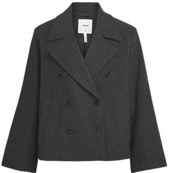 OBJECT - OBJKEILY - Tussenjas - Donkergrijs - Trenchcoat