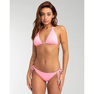 Billabong bikinitop voor dames, driehoekig, roze, XS/6