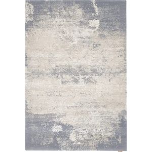 Agnella Diamond Bran tapijt - tapijt 100% Nieuw-Zeelandse wol - geweven met Wilton-technologie - tapijt woonkamer modern vintage retro - 160 x 240 x 1,70 cm - beige