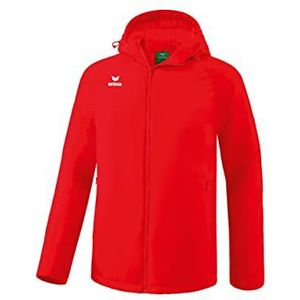 Erima Unisex Team Winterjas voor kinderen, rood, 140 cm