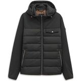 bugatti Herenjas, winterjas, herfst, winter, capuchon, waterafstotend, 290-zwart, 48