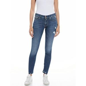 Replay New Luz Skinny fit jeans voor dames, 009, medium blue, 26W x 32L