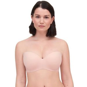 Chantelle Dames Norah Strapless BH, Rosé, 75B