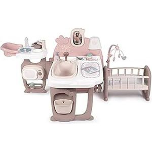 Smoby Baby Nurse Groot Babyhuis - Keuken, Wieg en Verzorgingsset