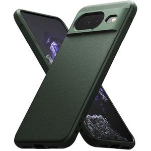 Ringke Onyx Compatibel met Google Pixel 8 Case, Robuust Duurzaam Schokbestendig TPU Hoesje - Dark Green