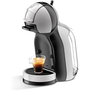 Krups Nescafé Dolce Gusto Gusto Mini Me KP123B40 Koffiecapsulemachine met automatisch spelen en selecteren, grijs/zwart