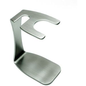 Golddachs Scheerborstel- en scheermeshouder van roestvrij staal, 1 stuk