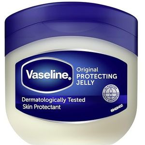 Vaseline Original Protecting Jelly, verzorgt de droge, ruwe huid en biedt verlichting bij eczeem 6 x 50 ml