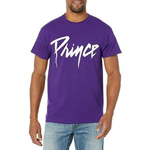 Prince Logo T-Shirt, Paars, L