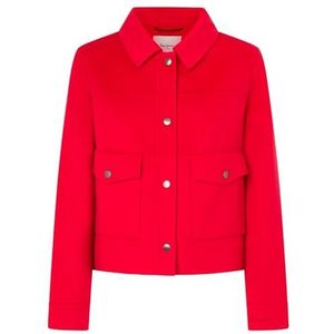 Pepe Jeans Velma jas voor dames, Rood (krokant rood), M