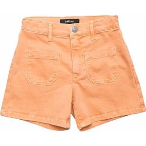 Replay Sijan Shorts, voor meisjes, 143 Papaya, 14A, 143 Papaya, 14 Jaren