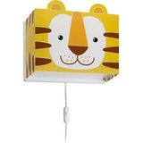 Dalber Little Tiger Tiger Dier Wandlamp voor kinderen