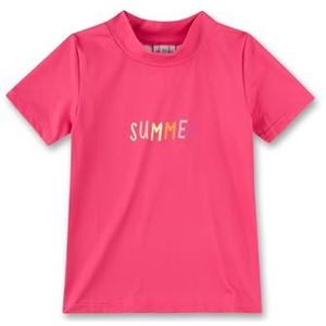 Sanetta Rash-Guard T-shirt voor meisjes, roze (hot pink), 74 cm