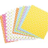 Baker Ross paaspapier in pastelkleuren - 48 stuks, paasknutselpapier met verschillende patronen voor kinderen (FC676)