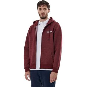 Kaporal Byla Sweatshirt met capuchon voor heren, Bordeaux, XXL