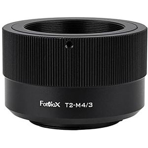Fotodiox Lens Mount Adapter, T2/T-Mount Lens naar Micro Vier Thirds (MFT) Systeem Camera zoals Panasonic Lumix, OM-D & BMPCC