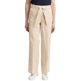 Tom Tailor TTLEA broek met wijde pijpen en linnen