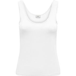JdY Dames Jdymila S/L JRS Tanktop, wit, XS