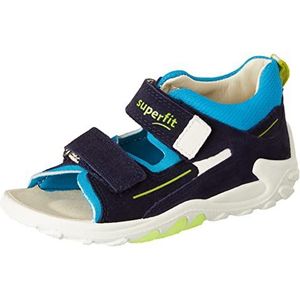Superfit Flow Sandalen voor jongens, blauw turquoise 8000, 24 EU