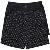 JP1880 Boxershorts  zwart / wit