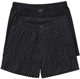 JP1880 Boxershorts  zwart / wit