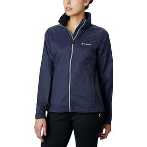 Columbia Dames Switchback Iii Jas Regen - blauw - S