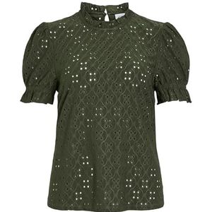 Vila - Kawa Blouse - Geweven - Geel - 95% Gerecycled Polyester