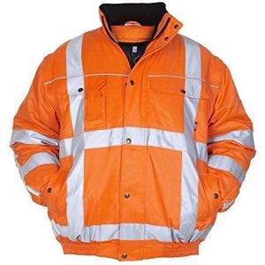 Hydrowear 047466 Leiden 3 in 1 Pilot Jack, Bever, 50% Polyester/50% Katoen, 4X-Large Mate, Oranje