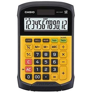 Casio WM-320MT calculatrice Poche Calculatrice à écran Noir, Jaune