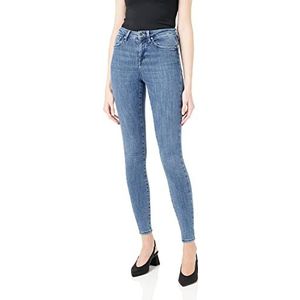 ONLY ONLPower Skinny Jeans voor dames, mid push-up skinny fit jeans, blauw (lichtblauw), (L) W x 34L