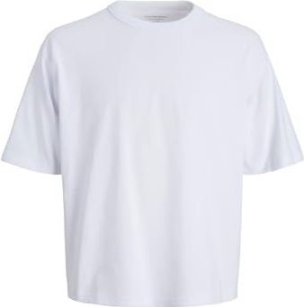JACK & JONES Jorstyling Icon Box Tee Ss Cn, wit (bright white), L