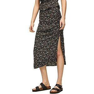 Pepe Jeans - Amber - Rok - Veelkleurig - Midi met Slit