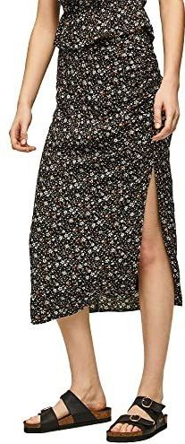 Pepe Jeans - Amber - Rok - Veelkleurig - Midi met Slit