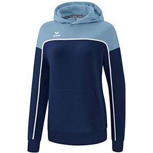Erima „CHANGE by erima"" sweatshirt met capuchon, green/zwart/wit, 38