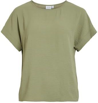 Vijosa S/S Top - Noos, oil green, 36