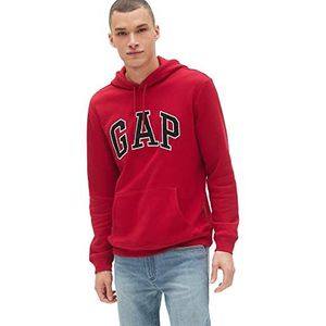 Gap Boog van fleece voor heren, Paars., XS