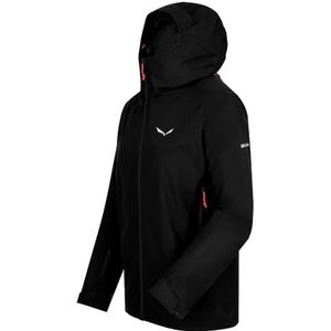 Salewa - Puez Gore-Tex Paclite - Dames Jas - Zwart - Waterdicht, Ademend, 28.000 mm Waterkolom