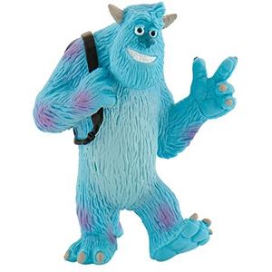 Bullyland 12583 - speelfiguur Sulley uit Disney Pixar De Monster AG, ca. 7,7 cm, detailgetrouw, ideaal als klein cadeau voor kinderen vanaf 3 jaar