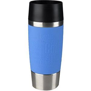 EMSA 513357 Travel Mug Standard Design, Thermobeker, 360 ml, Lichtblauw