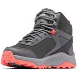 Columbia Trailstorm Ascend Mid Waterdicht Wandelschoen dames, Donkergrijs Rood Koraal, 37 EU