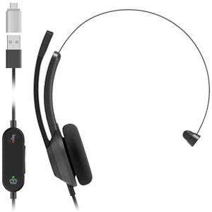 Cisco - Headset 321 - Bekabelde On-Ear Hoofdtelefoon - Carbon Black