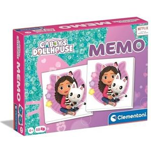 Clementoni Gabby’s Dollhouse - Memoryspel - Kaartspel - Vanaf 4 jaar