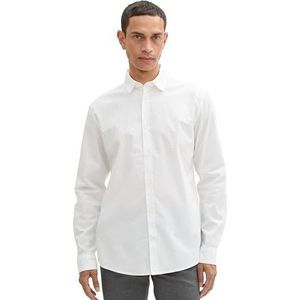 TOM TAILOR heren overhemd, 36039 - White Dot Design, XXL