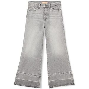 7 For All Mankind The Cropped Jo Luxe Vintage Moonlit Jeans, grijs, regular dames, Grijs, Eén maat