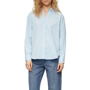 s.Oliver - Chemisier - Blouse - Lichtblauw - 100% Katoen