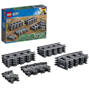 LEGO City Rechte en Gebogen Rails - 60205